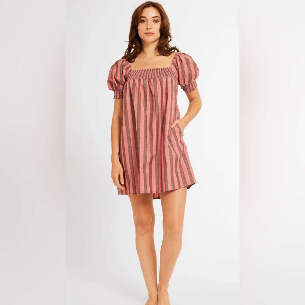 NWOT. MILLE JANE DRESS IN ROSEWOOD & SABLE Women’s Size Medium - Picture 5 of 7